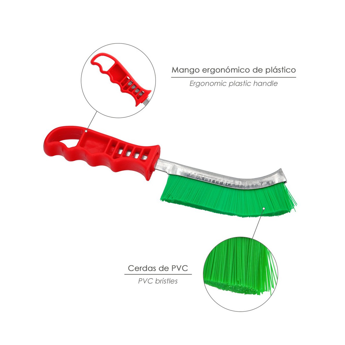 Cepillo para pelo PVC