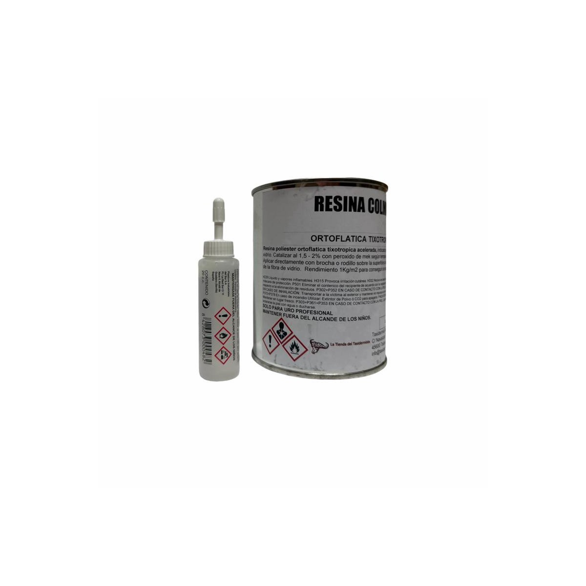 Pack Resina Colmillos 500 + Catalizador