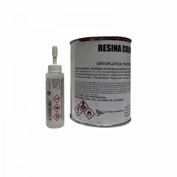 Pack Resina Colmillos 500 + Catalizador