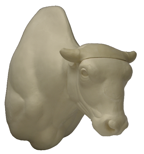 cabeza de bison